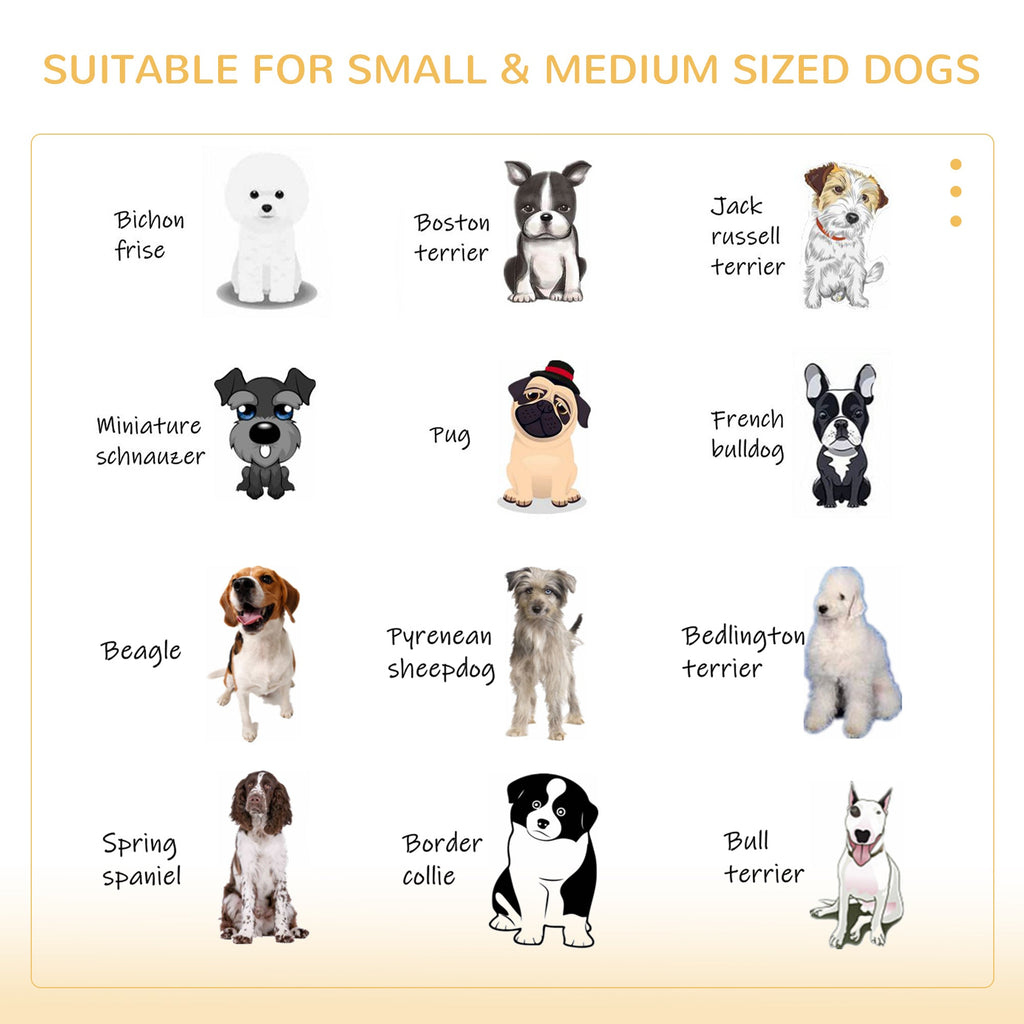 Furniture Style Dog Crate End Table with Removable Door Panel, Dog Crate Bed with Foam Cushion, Safety Lock, Indoor Use, for Small & Medium Dogs, Brown