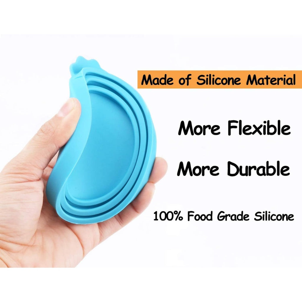 Pet Food Can Cover Silicone Can Lids For Dog And Cat Food
