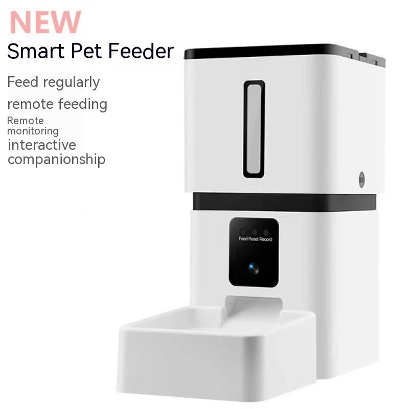 Intelligent Pet Feeding Automatic Timing Quantitative 8Lwifi Cat Feeder