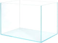 AWXZOM Small Nano Tall Rimless Tank, Glass Fish Tank, Betta Fish Tank, Aquarium (2.85 Gal, 11.8x6.7x7.8 inch)