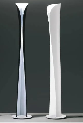 Spiral LED Floor Lamp, Artemide Inspired, Steel Frame | 6000K Daylight | Sleek Modern Design