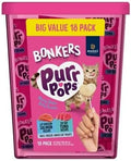 Bonkers Purrpops Freeze Dried Tuna & Salmon Flavor Lollipop Cat Treats, Healthy Real Meat Treats, Training Treats or Food Topper, for All Breeds and Ages, Value Pack (18 Pieces)