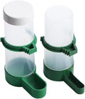 Bird Feeder 2PCS Plastic Bird Water Drinker Hanging Food Dispenser Automatic Drinking Fountain Bird Supplies Parrot Feeding Tool Bird Cage Accessories