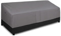 Easy-Going Waterproof Outdoor Couch Cover, Heavy Duty Deep 4-Seater Patio Sofa Cover, Windproof Outdoor Furniture Cover with Air Vent (104Wx40Dx33H inch,Gray/Black)