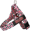 Adjustable Dog Harness– No Pull, No Choke – for English Bulldogs, French Bulldogs, Pugs & Broad-Chested Breeds – Easy, Safe Walks (Check, Large)