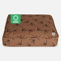 Molly Mutt Medium to Large Duvet Cover, Heat Waves, Brown with Black Accents 36"x45"x5"