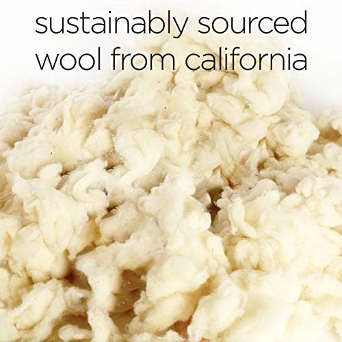 Molly Mutt Sheepy Wool Crate Mat - 100% Cotton Canvas Cover with Temperature-Regulating 100% Natural Wool-Filled Insert Dog Bed - Soft & Supportive Wool-Filled Bed - (54"x37"x2.5", Rocketman)