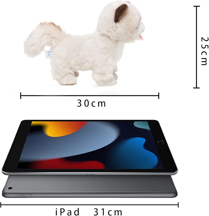 CU-MATE Interactive Pet Ragdoll Cat,Electric Plush Toy Cat,Robot Stuffed Cat with Walking/Nodding/Tail Wagging/Barking/Drinking Milk, Gift for Girls Boys