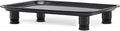 Marsui Ant Proof Pet Food Tray, Waterless Raised Cat Dog Bowl Stand with Adjustable Legs, No-Fill Physical Barrier for Indoor Feeding Station, Kitchen Sweets and Trash Area(43mm-75mm,Black)