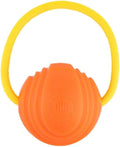 Project Hive Large Looped Dog Ball | Interactive Toys Compatible with Hive Zoomer Dog Ball Thrower | Perfect for Fetch and Tug Play | Orange