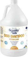 Organic Dog Shampoo - Puppy Oatmeal Shampoo for Itchy Skin Relief - Hypoallergenic for Sensitive Skin, for Groomers & Professionals, Made in USA, 1 Gallon (Unscented)