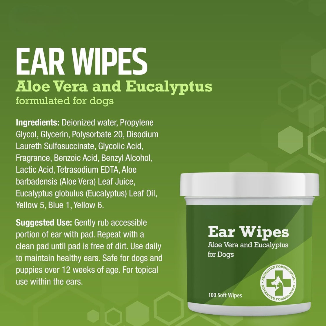 Dog Ear Cleaning Wipes