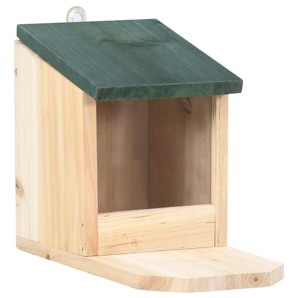 Squirrel Feeders, 4 pcs., Fir Wood