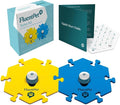 Tester Kit - Set of 2 Dog Talking Buttons & HexTiles - Customizable Cat & Dog Training Buttons for Communication - Batteries Included - Pet Buttons Gift Set