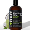 Ruff by Lillian Ruff Deshedding Dog Shampoo | Coconut Lime | Vitamin E, Omega-3, Aloe & Coconut Oil | Relieves Shedding, Itching & Hot Spots | Moisturizing & Deodorizing | Safe for Puppies | USA Made