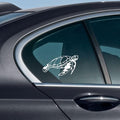 WIRESTER 6 inch Clear Vinyl Decal Sticker Decoration for Car Window (Or Any Flat Surface) - Sea Turtle
