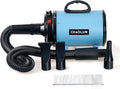 Dog Dryer for Pet Grooming, Pet Hair Dryer with Heater, Blue
