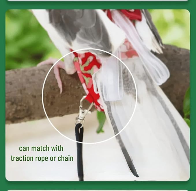Bird Flight Suits Diapers, Parrot Flight Suits Diapers for Monk Parakeets, Cockatiels Flight Suits, Parrot Clothes, Bird Training Nappy Suit Liners Clothes (S, Purple-A)
