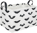 Easter Batman Basket,Collapsible waterproof storage basket,Batman toy decor,Cute toy storage box Empty for kids,Organizer Containers for Kids Toys,bat room decor(Black bats)