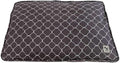 Molly Mutt Sheepy Wool Crate Mat - 100% Cotton Canvas Cover with Temperature-Regulating 100% Natural Wool-Filled Insert Dog Bed - Soft & Supportive Bed - (48"x30"x2.5", Clark Gable)