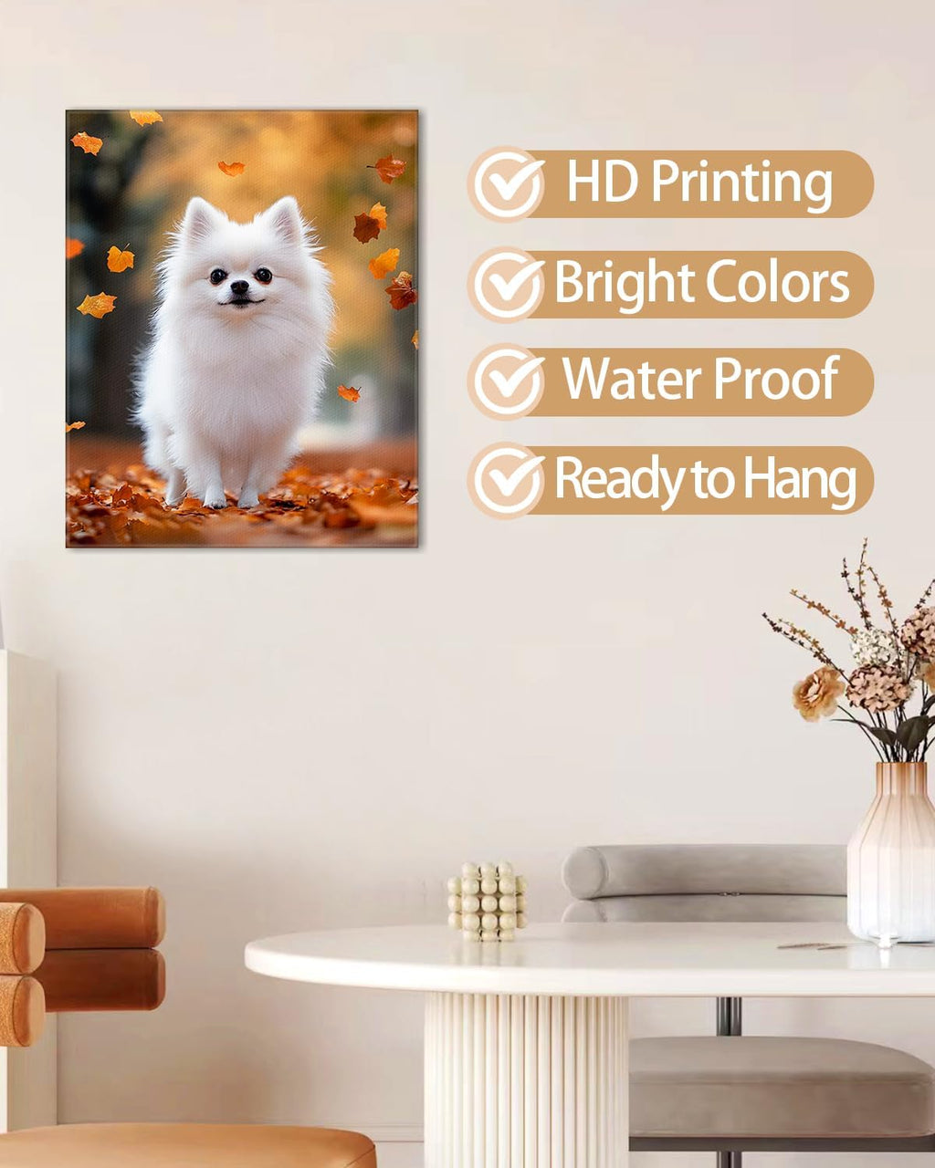 AbcCustomize Custom Canvas Prints,Transform Your Memories into Beautiful Art with Personalized Photo on Canvas,Personalized Canvas Wall Art for Home Decor, Gifts, and Keepsakes