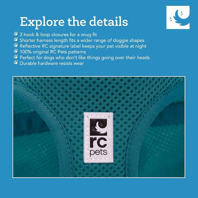 RC Pets Step in Cirque Harness XL Dark Teal