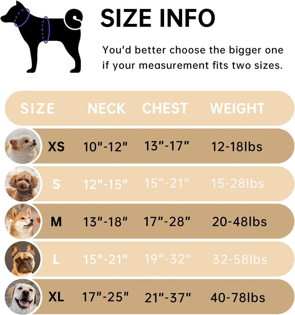 IVY&LANE No Pull Dog Harness with Leash Set, Reflective No Choke Pet Vest,Adjustable Oxford Dog Vest Harness with Easy Control Handle for Medium Lagre Dogs (Checkered Beige,M)