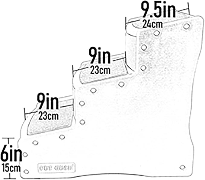Pet Gear Easy Step III Pet Stairs, Sea Salt | 3 Step, For Cats/Dogs, Removable Washable Carpet Treads, Supports 150 Pounds, No Tools Required