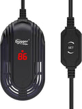 hygger Small Aquarium Heater, 25W Submersible Betta Fish Tank Heater with Adjustable Temperature External Controller, Turtle Heater with LED Display for up to 5 Gallon Tanks