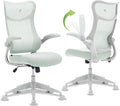 TT Airflex V2 Mesh Ergonomic Super Soft Wide Cushion Office Computer Desk Chair Adjustable Arms (Minty Green)