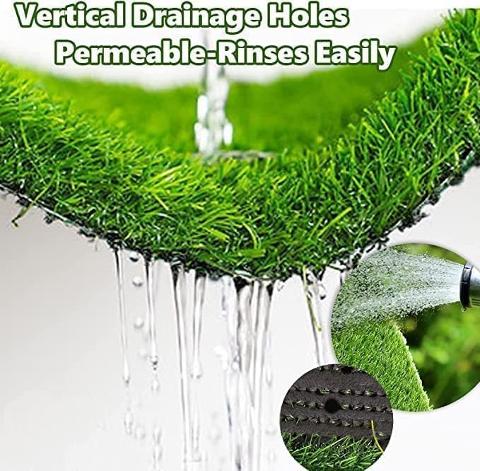 Dog Grass Pad,51.1x31.8In Fake Grass for Dogs,Artificial Grass for Dogs Potty Pee Pad Training Indoor Outdoor