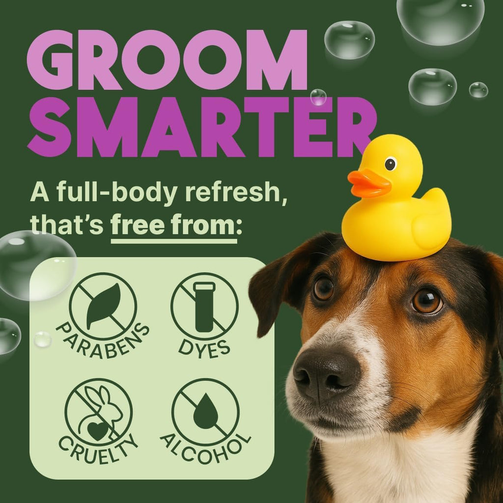 TropiClean Dog Detangler Spray Dematting, Leave in Conditioner, Perfect for Doodles & All Coat Types, Sweet Refreshing Scent, Made in the USA, 16 oz.