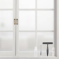 Kromapolis Window Privacy Film Frosted Glass Window Film, Heat Blocking Privacy Film for Glass Windows, Static Cling Non-Adhesive Frosting Window Stickers for Door Home (Frosted, 45.2 x 78.7 inch)