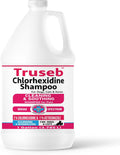 Truseb Topical Ketoconazole and Chlorhexidine Shampoo for Dogs, Cats & Horses Pleasantly Scented with a Cucumber Melon Scent with Aloe (Ketoconazole & Chlorhexidine Shampoo, 1 Gallon)