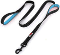 Primal Pet Gear Dog Leash 6ft Long,Traffic Padded Two Handle,Heavy Duty,Reflective Double Handles Lead for Control Safety Training,Leashes for Large Dogs or Medium Dogs,Dual Handles Leads(Black)