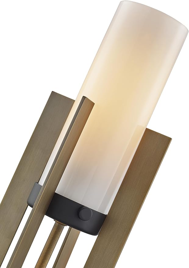 Jensine Accent Lamp – Modern Brushed Bronze Table Lamp, Commercial Grade Quality for Living Room