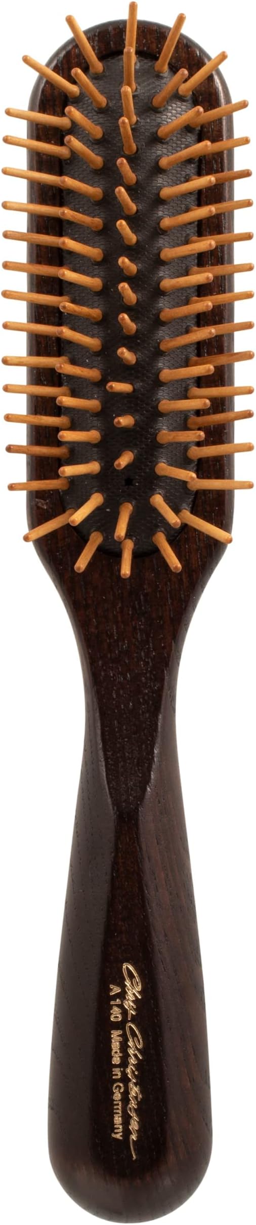 Chris Christensen Dog Brush, 20 mm Oblong, Wood Pin Series, Groom Like a Professional, Readl Wood Pins, 100% Static-Free, Redistribute Natural Oils into Coat, Reduces Painful Pulling