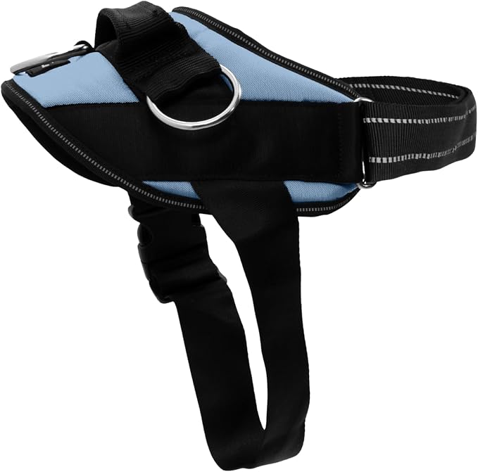 ShawnCo Essential Dog Harness, No-Pull Pet Vest (Moonglow,S) | 3 Leash Clips, Easy On, No-Choke, Reflective, Adjustable Fit, Padded Comfort, Control Handle, For Small, Medium & Large Dogs