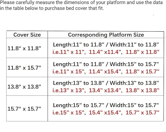 SHENGOCASE Cat Tree Tower Accessories Replacement Parts Top Cushion Bed Cover for Cat Perch with Elastic Band (13.8" x 13.8", Grey)