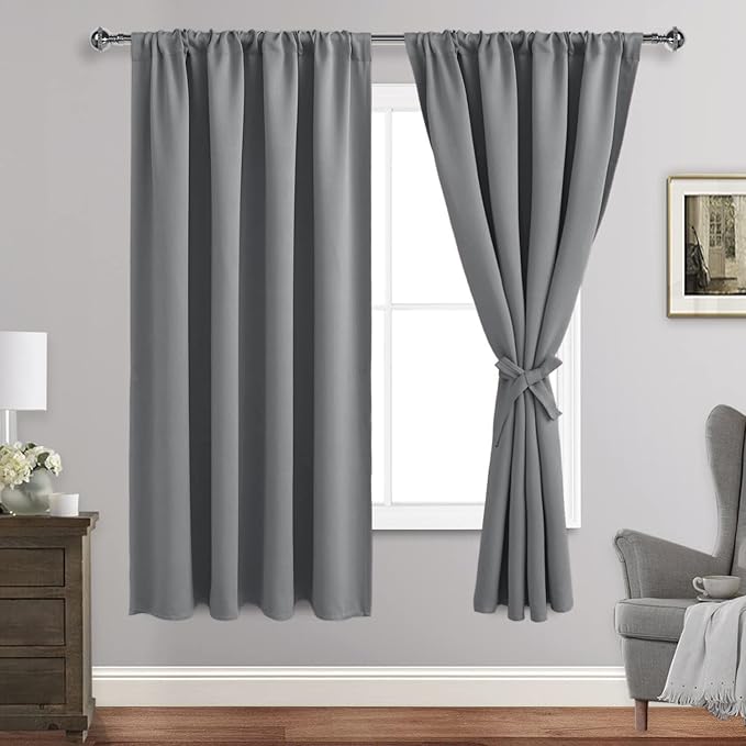 JIUZHEN Blackout Curtains for Bedroom