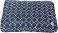 Molly Mutt Sheepy Wool-Filled Crate Pad, GOTS-Certified 100% Organic Cotton Canvas Cover with Soft 100% Natural Wool Insert, Ideal for Dog Bed or Kennel, Romeo & Juliet, 42" x 28" x 2.5"