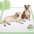 Gimars 4XL 36"x36" Thicken Heavy Absorbency Dog Pad Extra Large- Jumbo Disposable Polymer Quick Dry No Leaking Pee Pads for Dogs, Cats, Rabbits Pets 30 Counts-Green