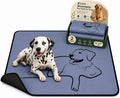 2 Pack Washable Pee Pads for Dogs 36"x36", Reusable Training Puppypads Absorbency Non-Slip & Leak-Proof for Pet Whelping Box Playpen Crate Sofa Bed Floors (Gray)
