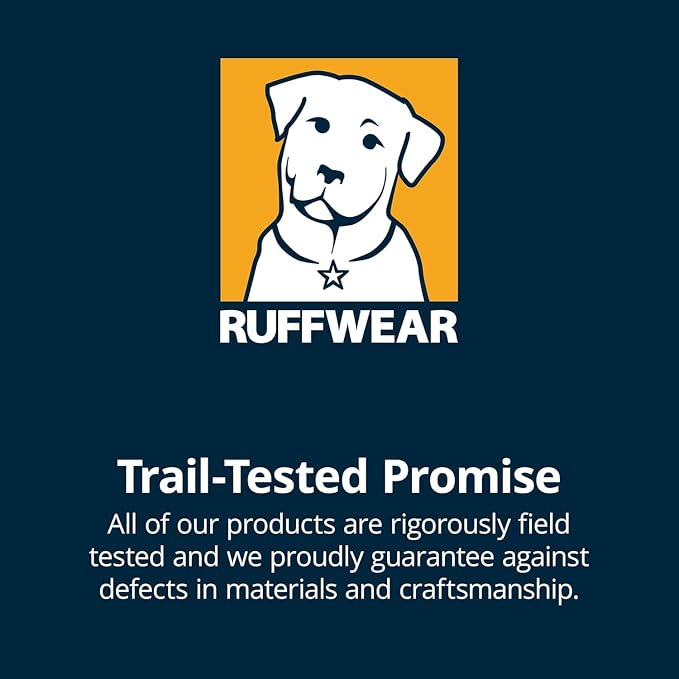Ruffwear, Flagline Dog Harness, Lightweight and Reflective, No Pull Dog Lift Harness for Hiking, Running and Everyday Use, Basalt Gray, Medium