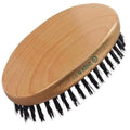 Kent V22 Vegan Boar Bristle Hair Brush and Beard Brush for Men, Eco Friendly Wave Brush and Travel Brush for Smoothing Hair and Taming Beards (8.5")