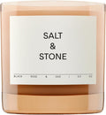 SALT & STONE Scented Candle for Women & Men | Hand-Poured, Aromatic & Fragrant | Coconut & Soy Blend Wax | 100% Cotton Wick | Long-Lasting 50 Hour Burn Time (8.5 oz) (Black Rose & Oud)