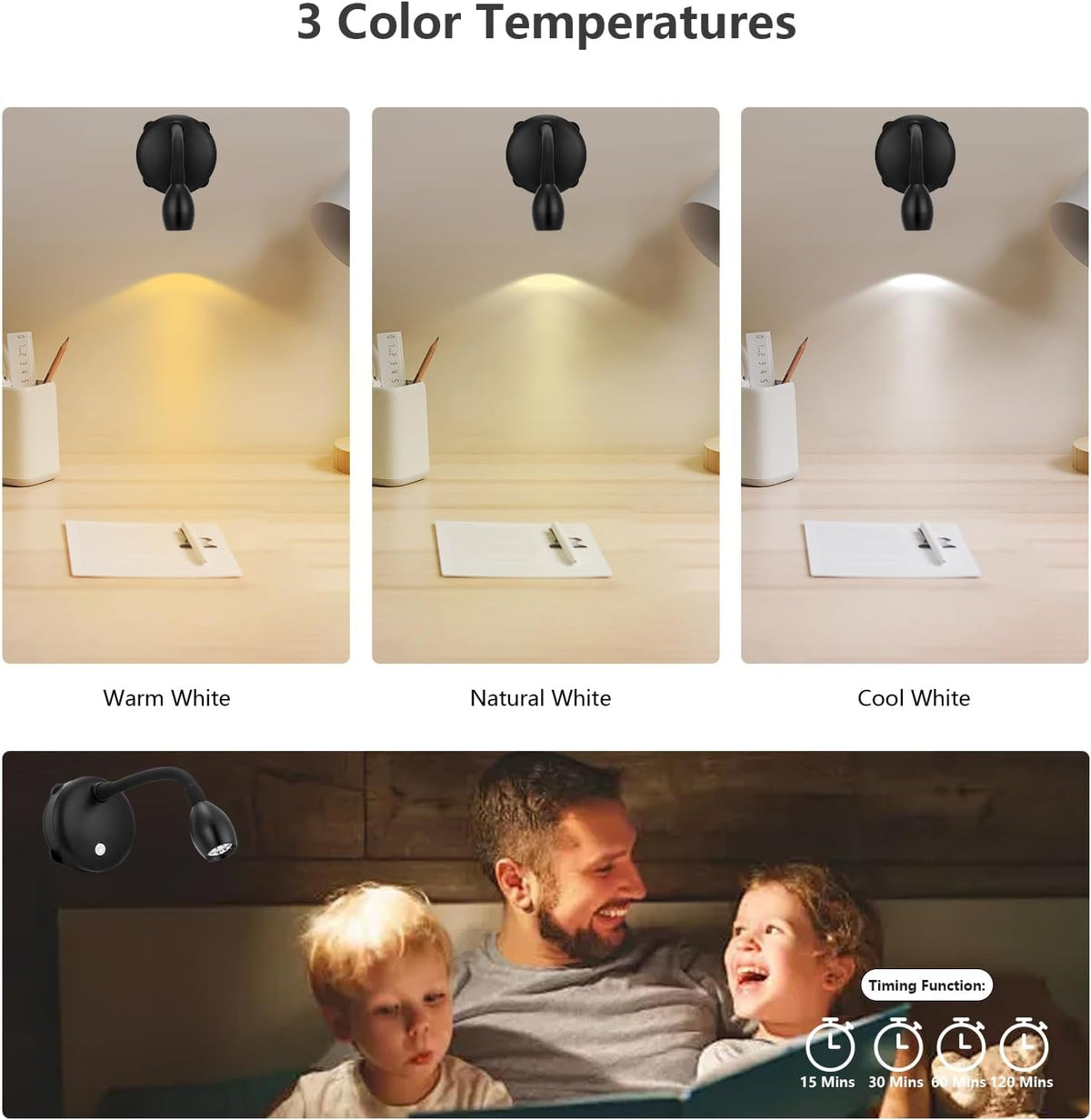 Cordless Spotlight Battery Operated, LED Picture Light, Dimmable Accent Light with Remote, Indoor Stick on Display Lamp for Plant Tree Photo Dartboard Painting Artwork Portrait