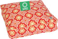 Molly Mutt Medium to Large Dog Bed Cover - Papillon Print - Measures 27”x36”x5’’ - 100% Cotton - Durable - Breathable - Sustainable - Machine Washable Dog Bed Cover