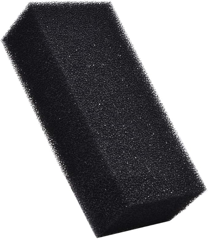 Hipanda Filter Foam Sponges, Bio Sponge Filter Media Pad, Cut-to-Size Foam for Aquarium Fish Tank (10" x 4.7" x 2.75")