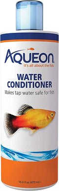 Aqueon Aquarium Fish Tank Water Conditioner Bottle, 16 ounces